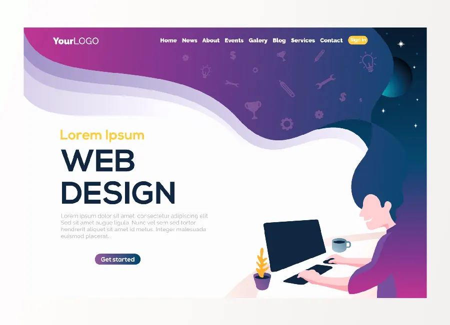 WordPress 归档页模板定制示意图