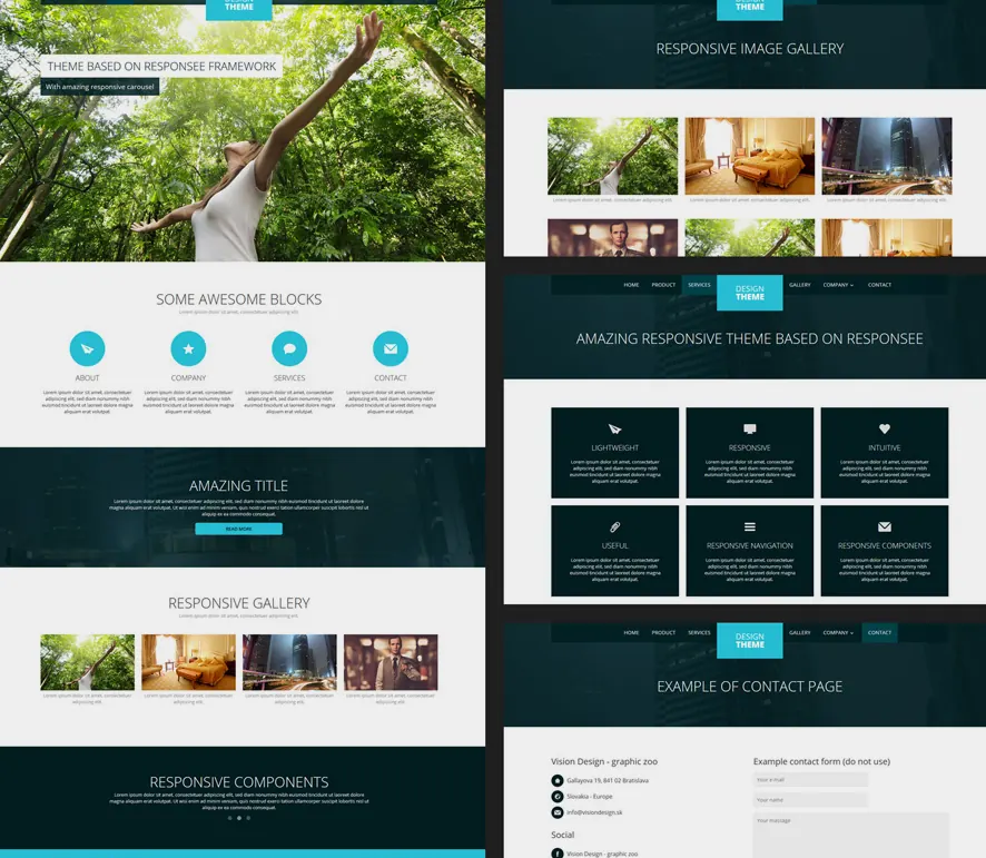 WordPress 标签页模板定制示意图
